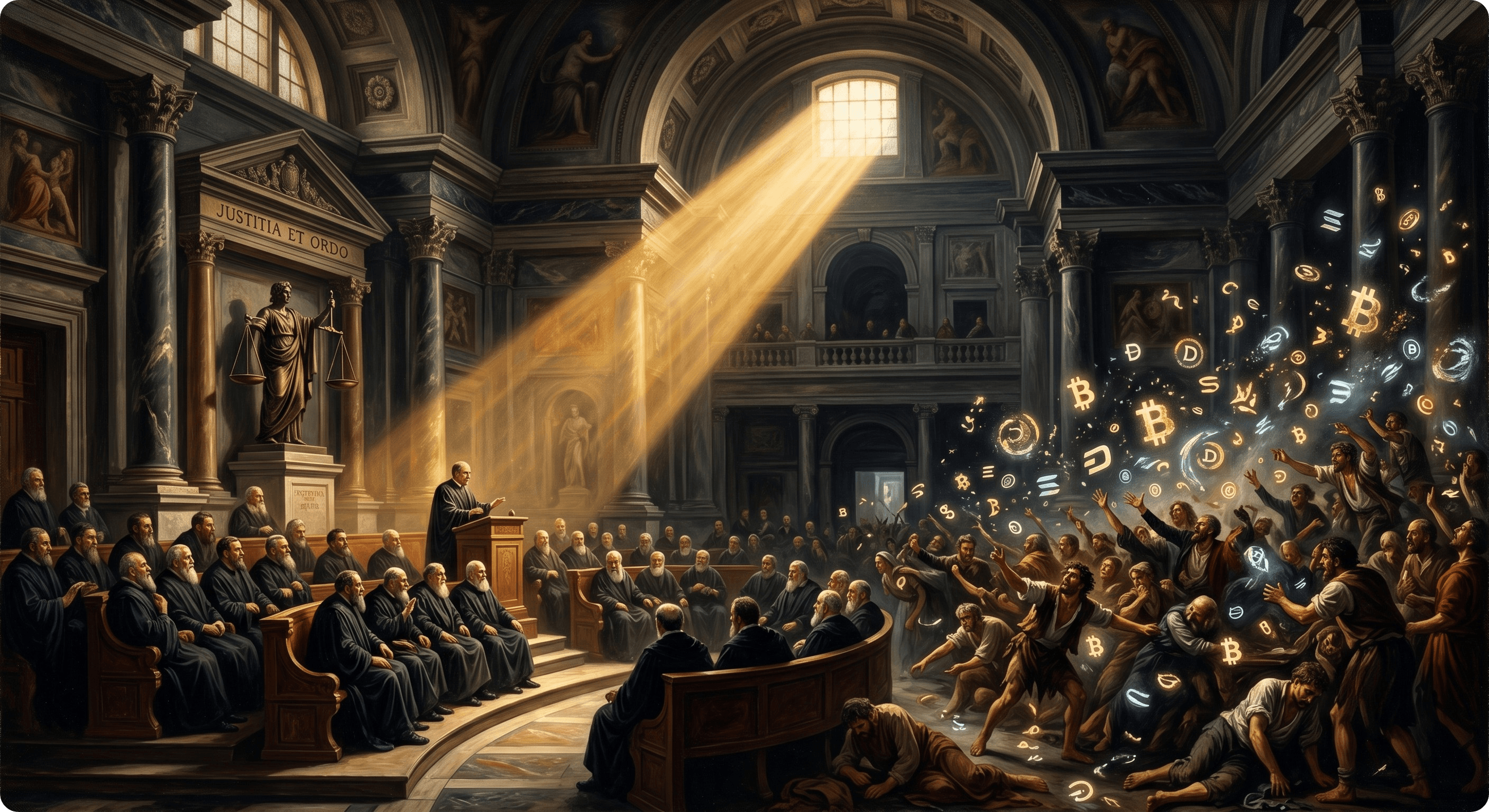 Clarity at Committee: crypto market structure debate advancing through the Senate.