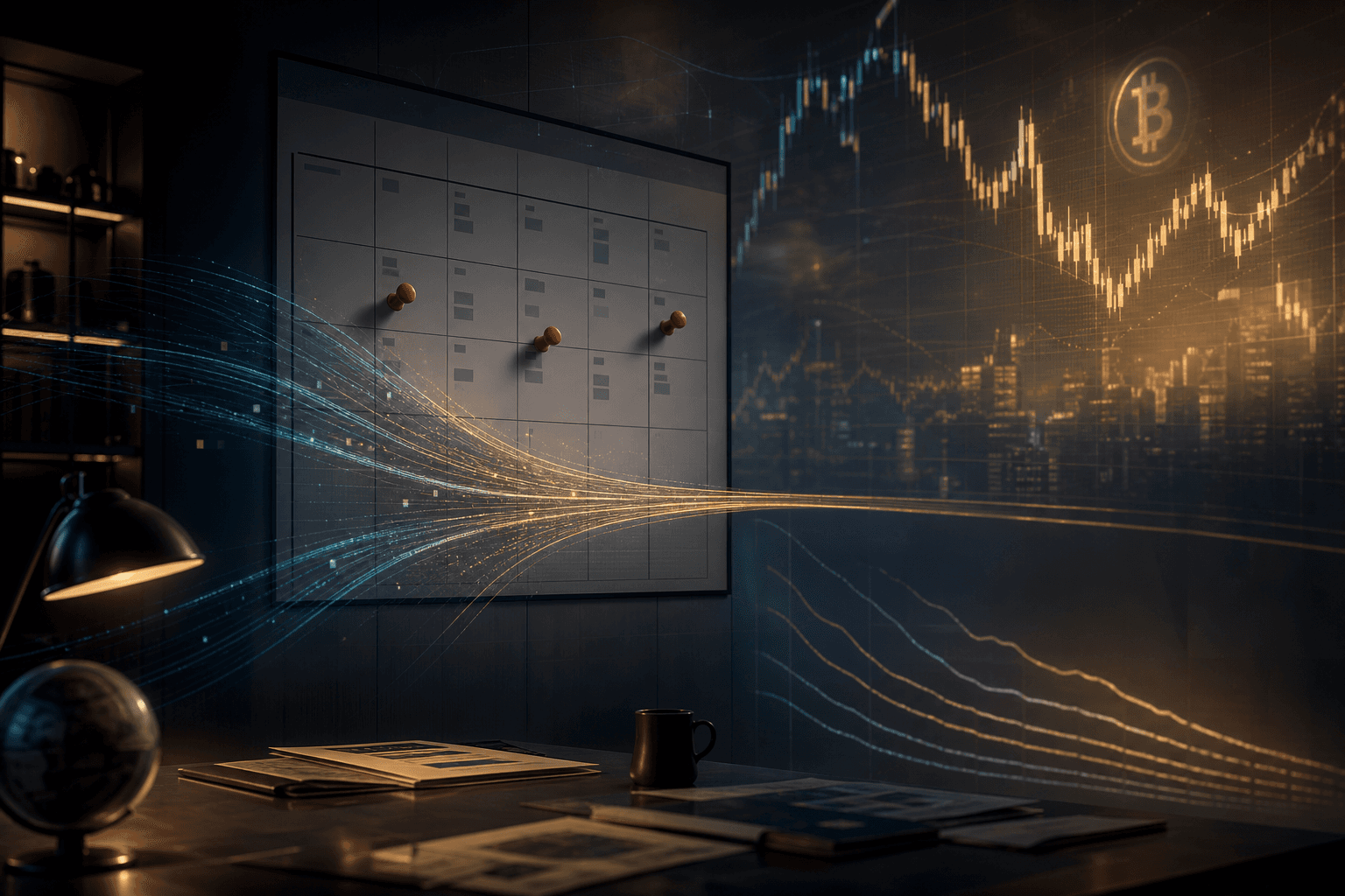 Macro calendar events controlling the next liquidity impulse for crypto markets.