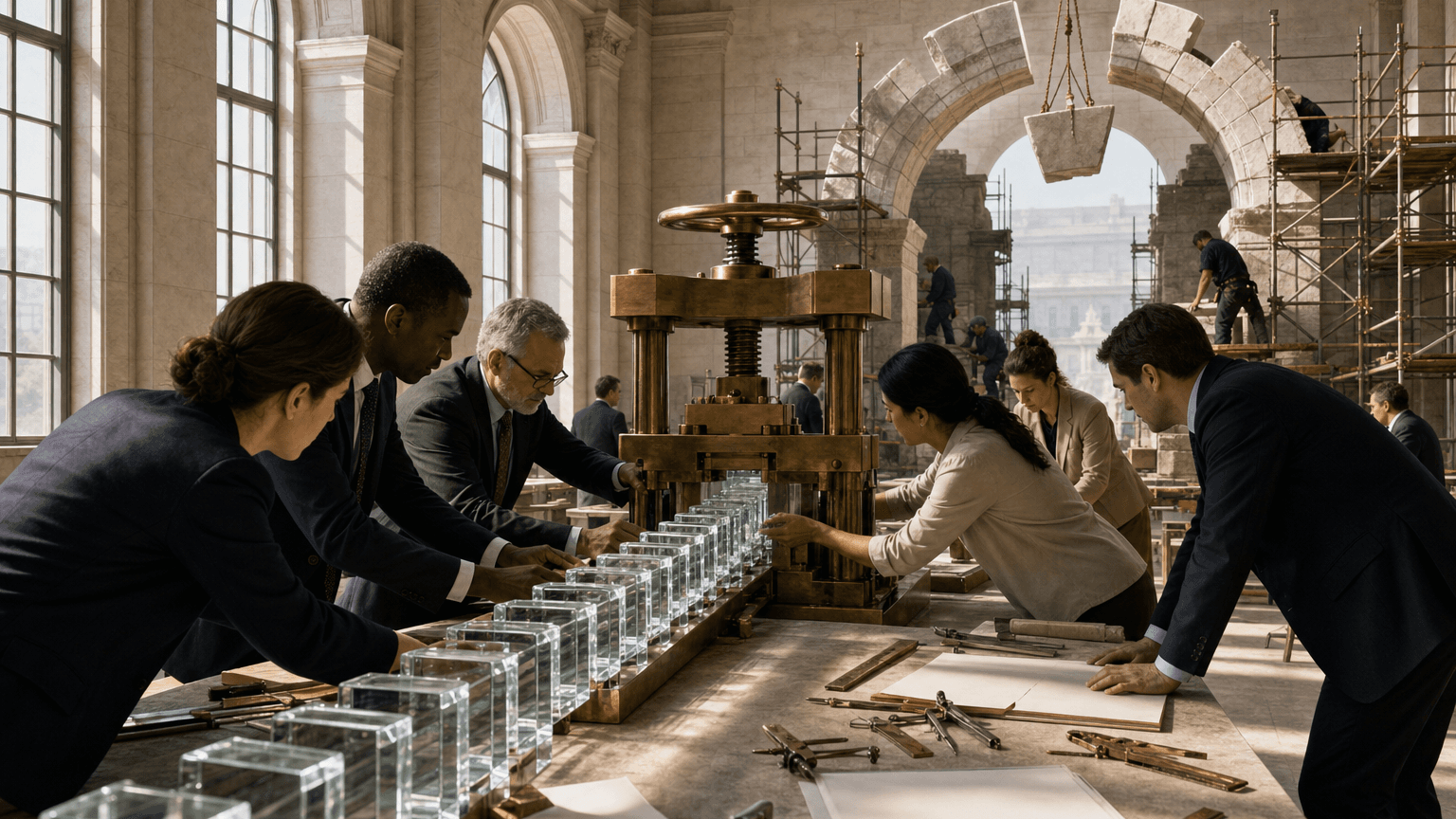 On-chain rulemaking and the pending CLARITY Act connecting policy architecture to regulated market participation.
