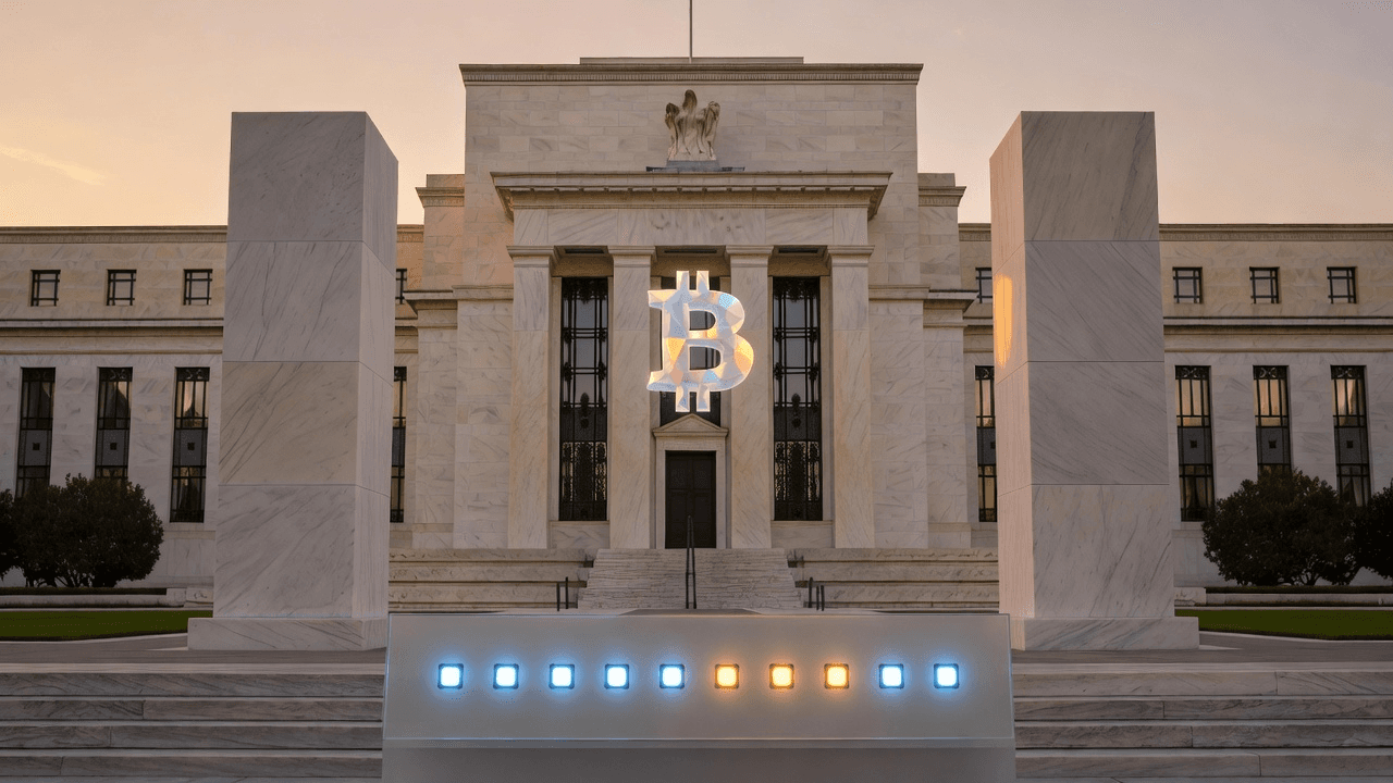 Fed holds 3.50-3.75% in a 9-3 vote with three hike dissents.